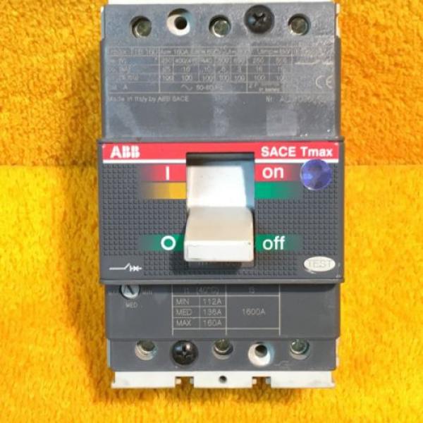 ***NEW*** ABB SACE TMAX T1B 160 3-POLE 160 AMP 600 VOLT BREAKER &amp; INSTALL KIT #6 image