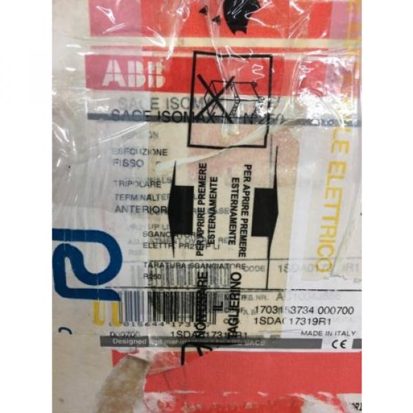 NEW IN BOX ABB SACE S4 CIRCUIT BREAKER 1SDA017319R1 #2 image