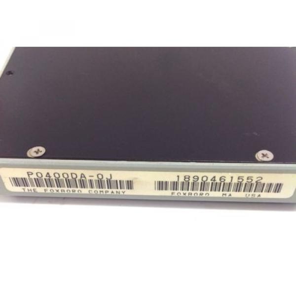 FOXBORO I/A SERIES MODULE P0400DA-OJ / P0650ABB1800 103557 #3 image