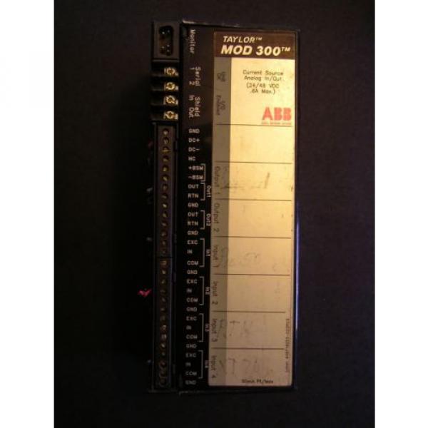 ABB TAYLOR  6231BP10830C-B / 6232BP10830C-B analog module #1 image