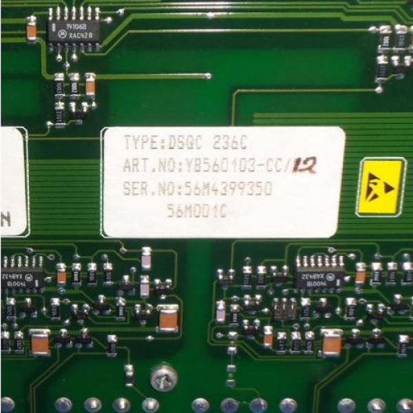 ABB SERVO AMPLIFIER BOARD DSQC 236C YB560103-CC/12 #2 image