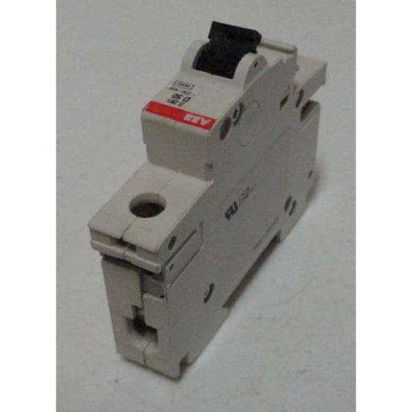 ABB S261 D50 1 Pole Circuit Breaker 50 Amp 277 Volt DIN Mount #3 image