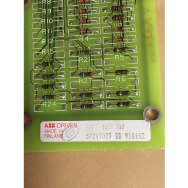 USED ABB SAFT 160F380,57297077,ABB 5761022-1B CIRCUIT BOARD ,BOXYO #2 image