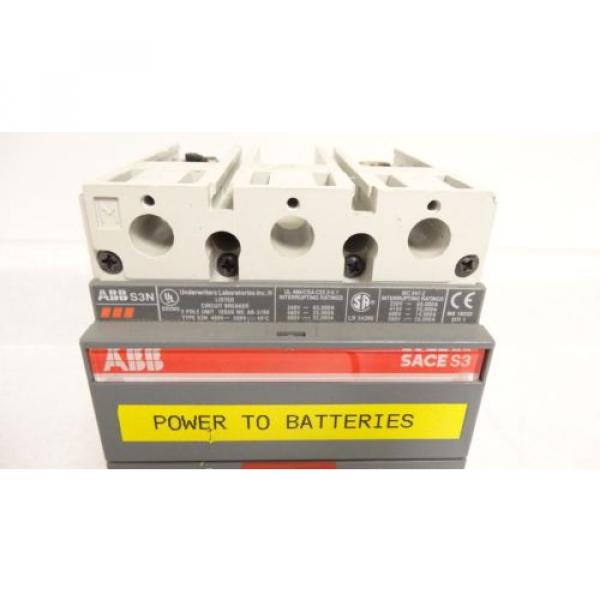 ABB S3N SACE S3 2-Pole 70A Circuit Breaker 122160060-002 #2 image