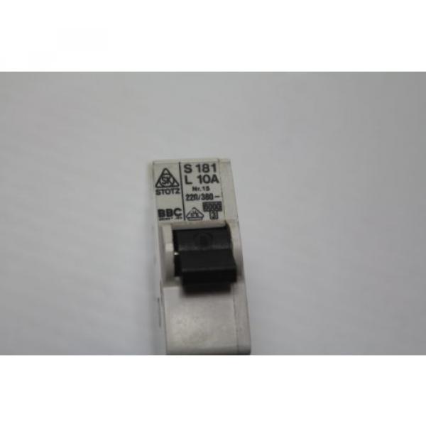 ABB S271 K16A I Pole Circuit Breaker Used #2 image