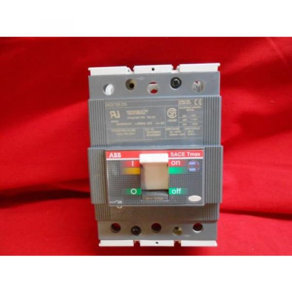 ABB T3S125MW 125 AMP MOTOR CIRCUIT PROTECTOR T3S #1 image