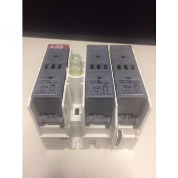 ABB General Purpose Switch OS 30FACC12 600VAC 30A #5 image