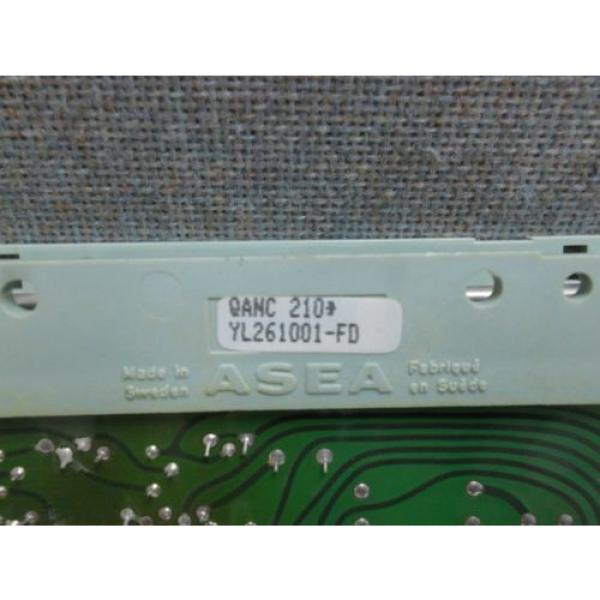 ASEA / ABB POWER AMPLIFIER MODULE QANC-210  YL261001-FD USED YL261001FD #4 image