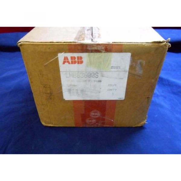 New In Box ABB LHB63600S 600 Amp Circuit Breaker 3 Pole 500 VDC Type LH #6 image