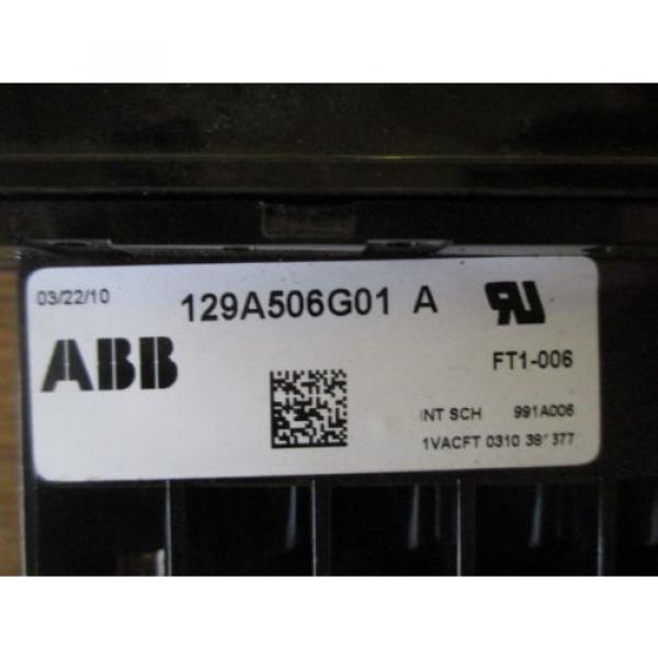 ABB FT-1 FT-I FLEXITEST SWITCH 129A506G01A 129A506G01-A #2 image