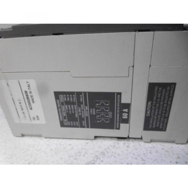 ABB SACE S3 S3N BREAKER 60A (AS PICTURED-BOX RIPPED) *NEW IN BOX* #6 image