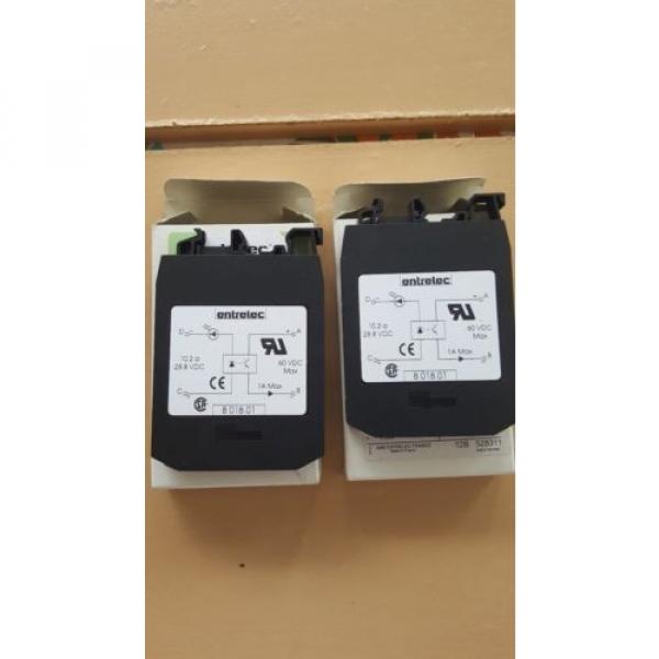 Entrelec 000801801 opto controller ABB 1SNA008018R0100  lot of 2 NEW #2 image