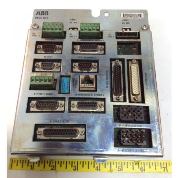 ABB CONNECTION UNIT BOARD 4158-1/04 / 93-41-08 3HAC5689-1/03 / DSQC504 100175 #1 image