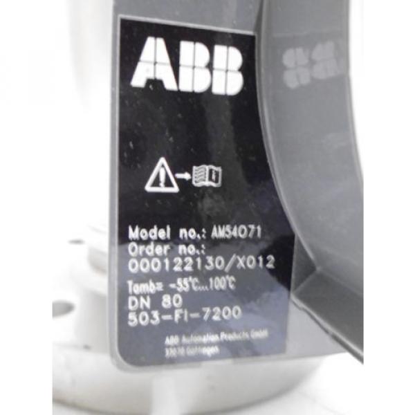 ABB AM54O71-DN80 ARMORED VARIABLE AREA FLOWMETER *NEW NO BOX* #1 image