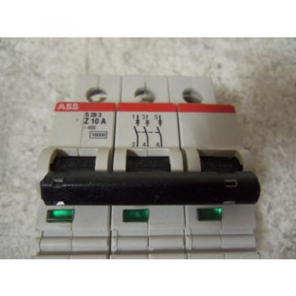 ABB S283-Z10A CIRCUIT BREAKER 10A *NEW NO BOX* #5 image