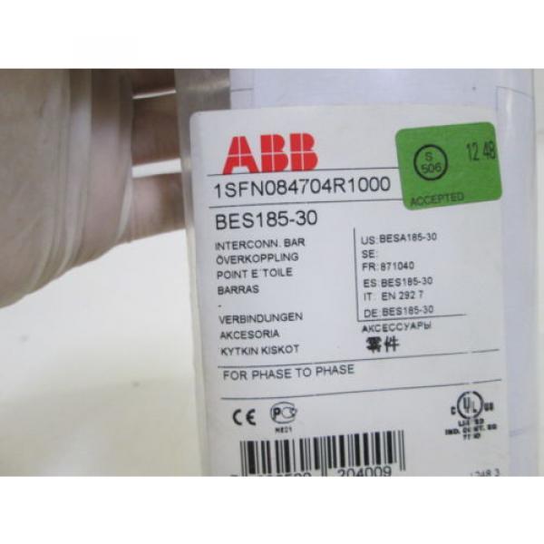 ABB INTERCONN. BAR BES185-30  1SFN084704R 1000 *NEW IN BAG* #2 image