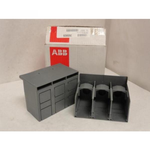 166584 New In Box, ABB 1SDA054960R1 Box-2, Terminal Covers, 3P, High, KT-5HTC-3 #1 image