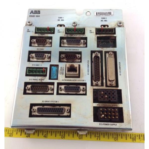 ABB CONNECTION BOARD 93-41-08 / 3HAC5689-1/03 DSQC504 / 3HAC4158-1/04  100318 #1 image