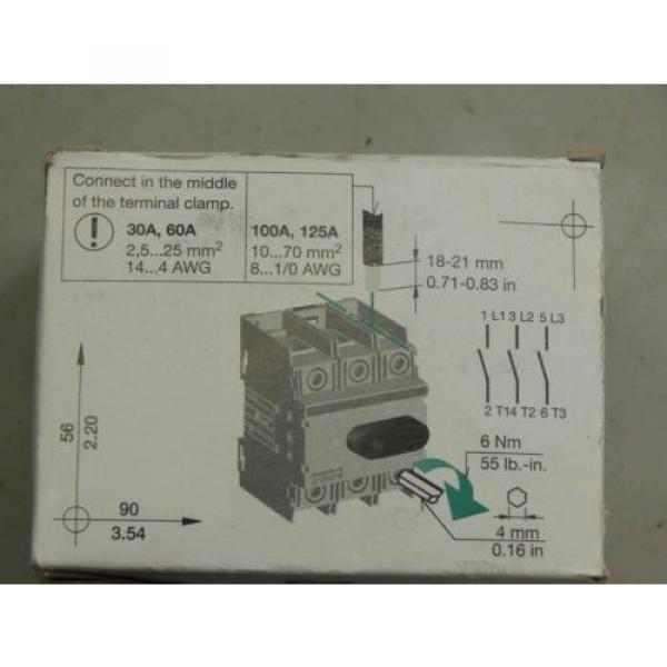 #22 ABB 1SCA105068R1001 OT30F3 Disconnector Switch &gt;NEW&lt; #4 image