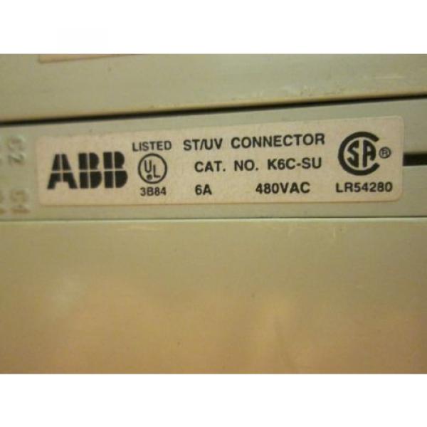 ABB Circuit Breaker w/ Disconnect &amp; Shunt Trip S5H 3P 600V 400A Trip Used #6 image