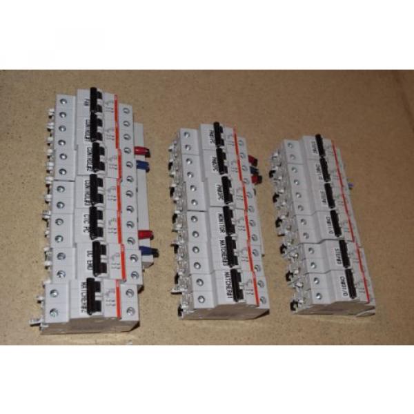 @@ ABB CIRCUIT BREAKERS S202 C3 (4), C10 (7), C2 (1), C6 (3),D6 (3) - LOT OF 18 #1 image