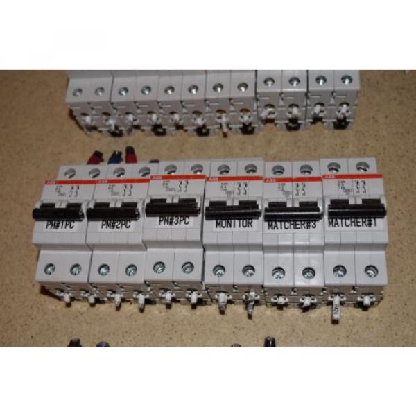 @@ ABB CIRCUIT BREAKERS S202 C3 (4), C10 (7), C2 (1), C6 (3),D6 (3) - LOT OF 18 #3 image