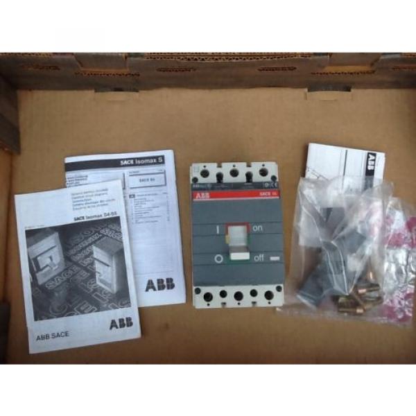 ABB S3B-D SACE S5 MOLDED CASE SWITCH 3 POLE, 225 AMPS 600 vac MH540966 #1 image