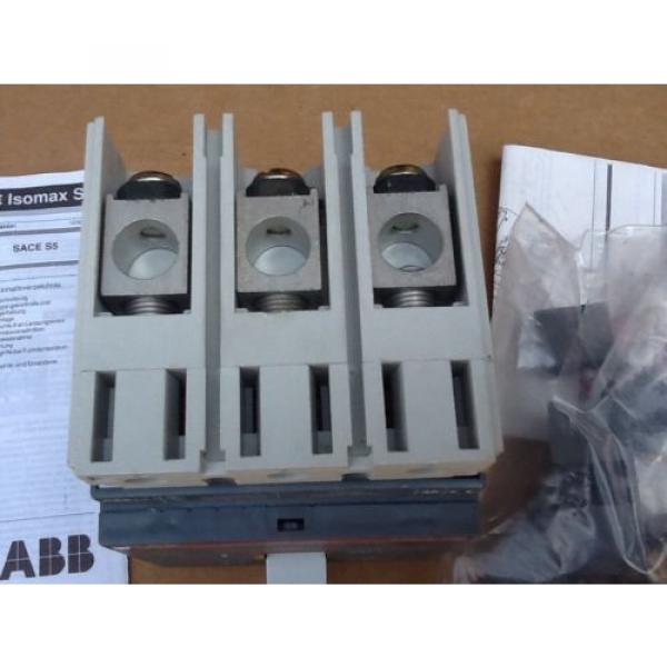 ABB S3B-D SACE S5 MOLDED CASE SWITCH 3 POLE, 225 AMPS 600 vac MH540966 #4 image