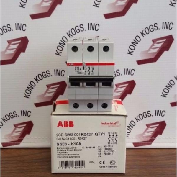 ABB S203-K10A Circuit Breaker #1 image