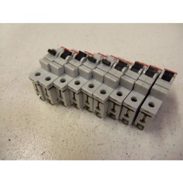 LOT OF 9 ABB CIRCUIT BREAKER S271-K4A *USED* #5 image