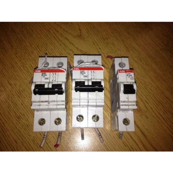 ABB Auslösecharakteristik n. VDE 0660, 2-doubles, 1-single, free shipping #2 image