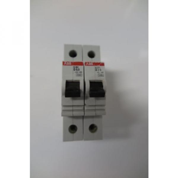 (2)abb circuit breaker S261/76126 #1 image