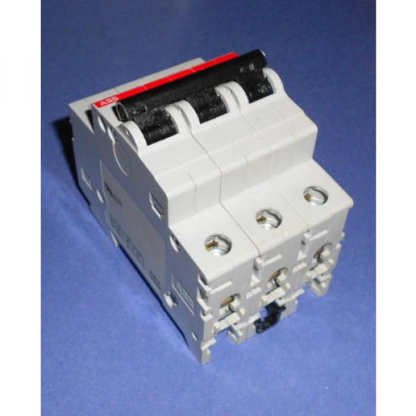 ABB  S203 K16 A  3-Pole 16 Amp 400 VAC Circuit Breaker  Super Fast Shipping #1 image