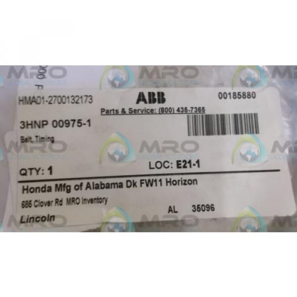 ABB 3HNP00975-1 TIMING BELT *NEW NO BOX* #3 image