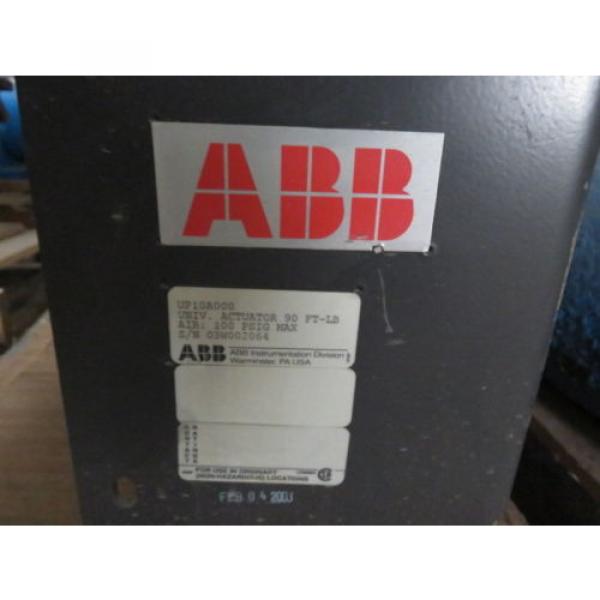 ABB Universal Pneumatic Actuator 90 FT-LB , 100 psig Max  ***SKU PT5756*** #1 image