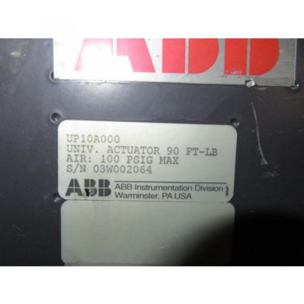 ABB Universal Pneumatic Actuator 90 FT-LB , 100 psig Max  ***SKU PT5756*** #2 image