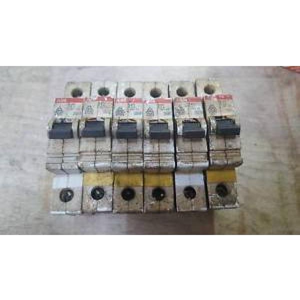 LOT OF 6 ABB S271K2A 2A CIRCUIT BREAKERS   W146 #1 image