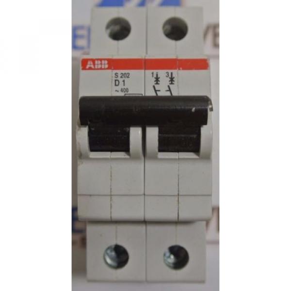 ABB S202D1 S202 D1 - Miniature Circuit Breaker - USED #1 image