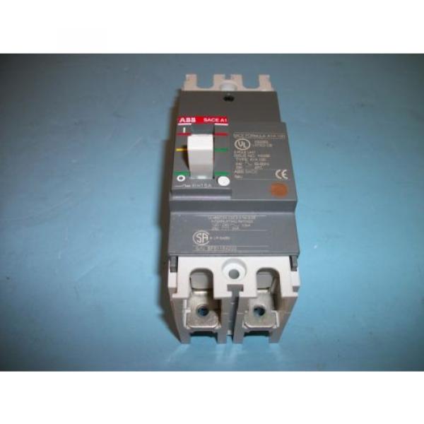 ABB SACE FORMULA A1 A 100 CIRCUIT BREAKER 2 Pole 100 Amp 1SDA069720R1  A1A100 #3 image