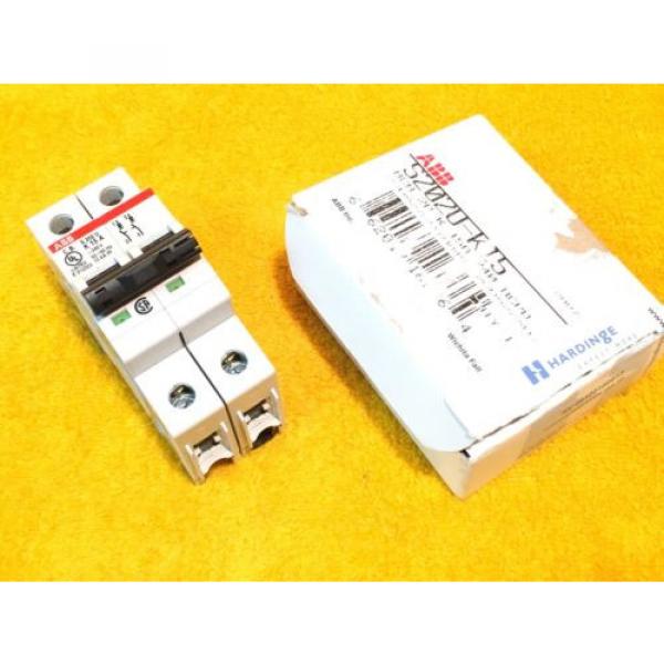 ***NEW*** ABB S202U-K15  2-POLE 15 AMP 240 VOLT DIN RAIL MOUNTED BREAKER BCPD #1 image