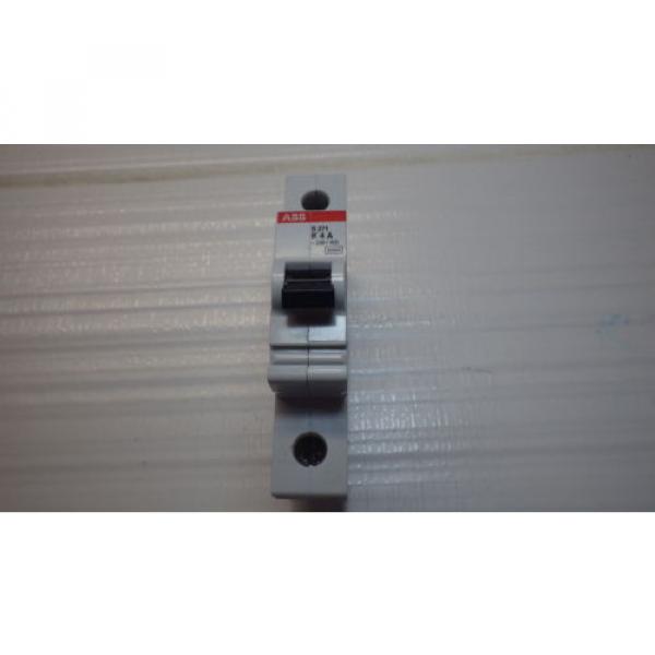 ABB S271 K4A  CIRCUIT BREAKER SINGLE POLE 4A 230\400 VAC #1 image