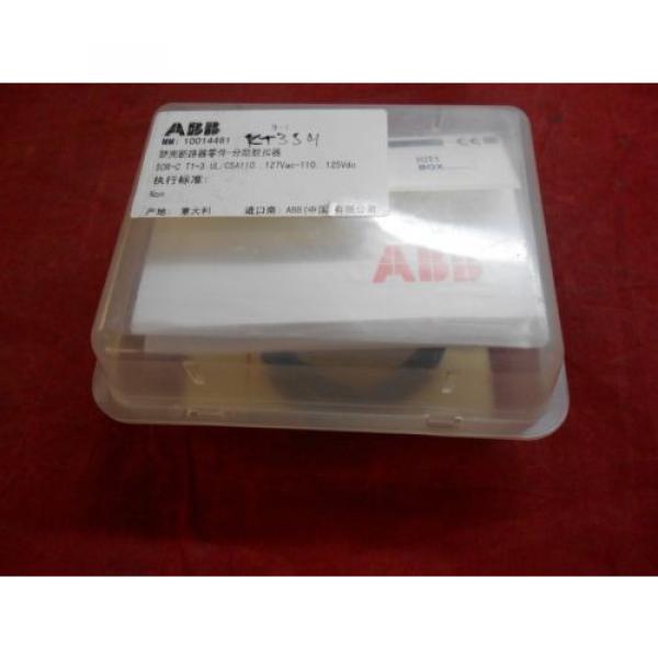 NEW  ABB SACE  1SDA053681  Shunt Opening Release Wired; 120VAC/125VDC KT3S4 #4 image