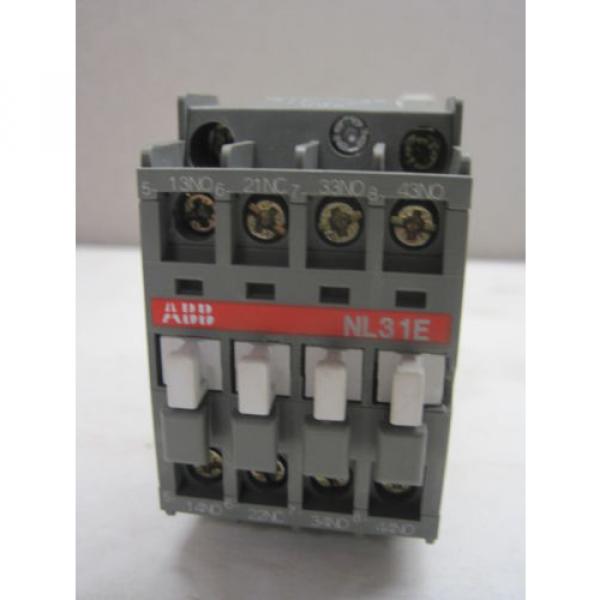 NEW ABB NL31E  CONTACTOR RELAY NL31E #1 image