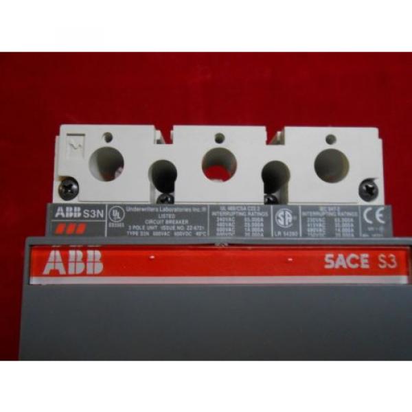 NEW In Box ABB S3N150TW Circuit Breaker 150Amp, 3-Pole, 480VAC #4 image