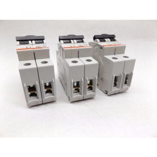 LOT OF 3 - ABB S202U-K25 CONTROL CIRCUIT BREAKER #3 image