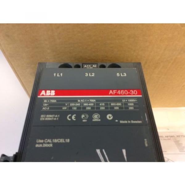 NEW IN BOX! ABB 500HP 700A CONTACTOR 1SFL597001R7011 AF460-30 #2 image