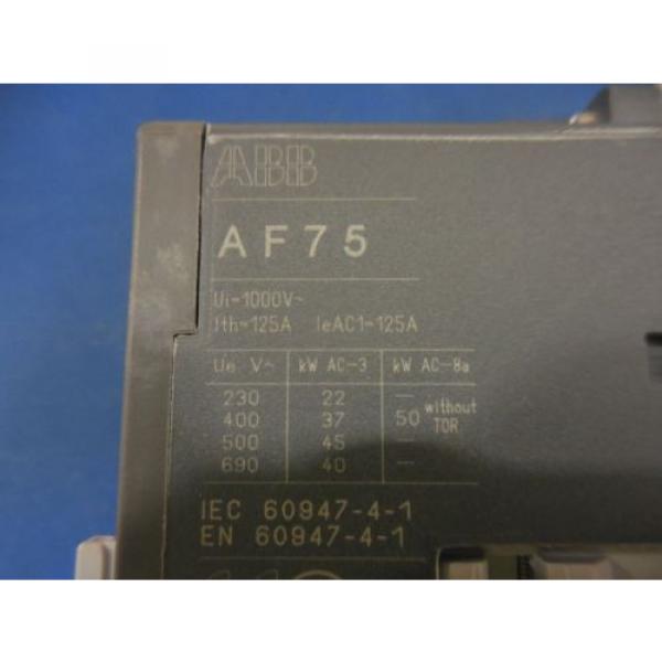 ABB AF75-30-11 Contactor #5 image