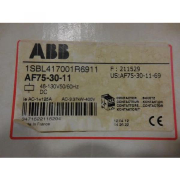 ABB AF75-30-11 Contactor #9 image