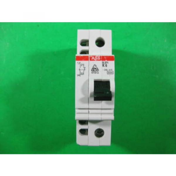 ABB Circuit Breaker 6A -- S271-K6 -- (Lot of 4) New #2 image