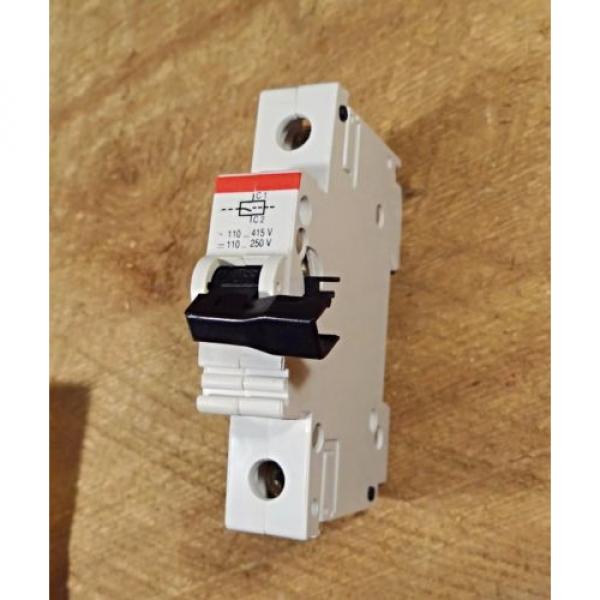 1 - New - S2-A2 ABB MINI CB 110-415 VAC/110-250 VDC Shunt Trip TYPE A2 #1 image